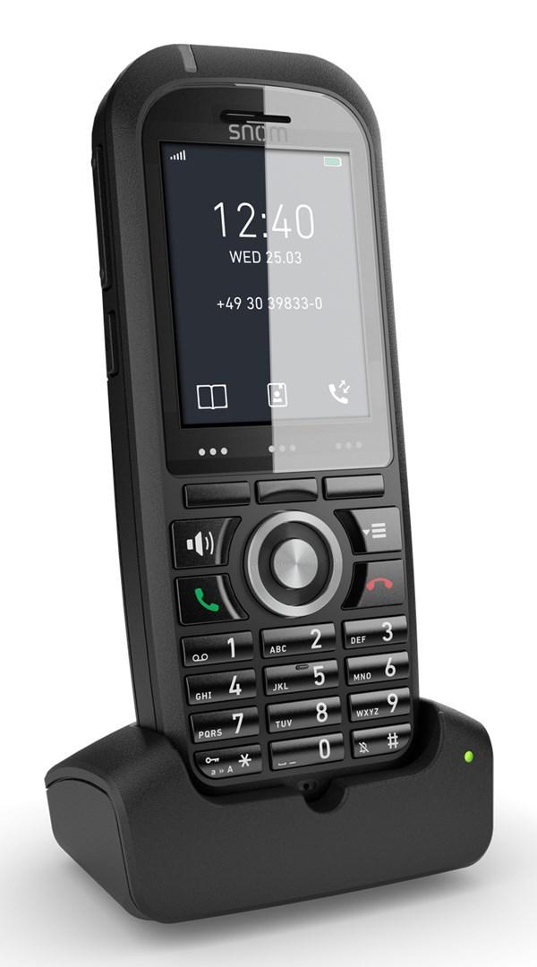 DECT håndsæt med opkalds-id - Snom M70, sort billede