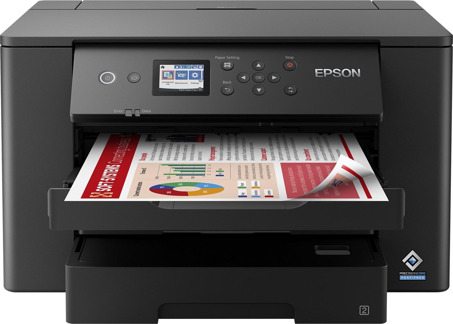 Epson WF‑7310DTW A3 inkjet printer med Wi‑Fi