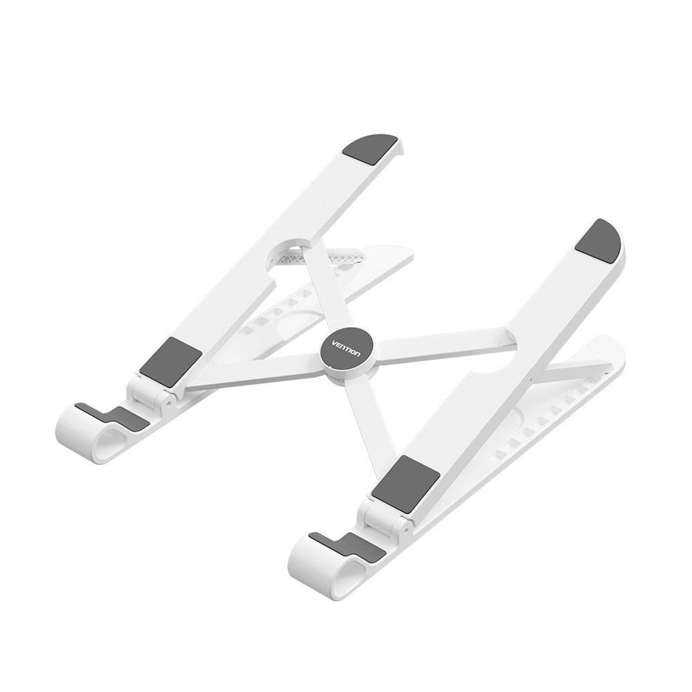Laptop stander Vention - hvid, sammenklappelig billede