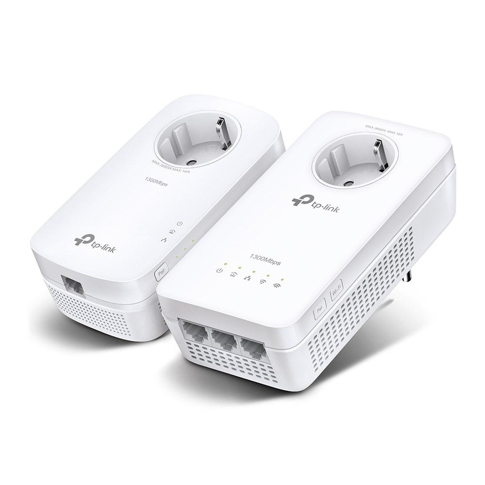 Powerline adapter Wi‑Fi - TP-Link AV1300 kit (dual-band)