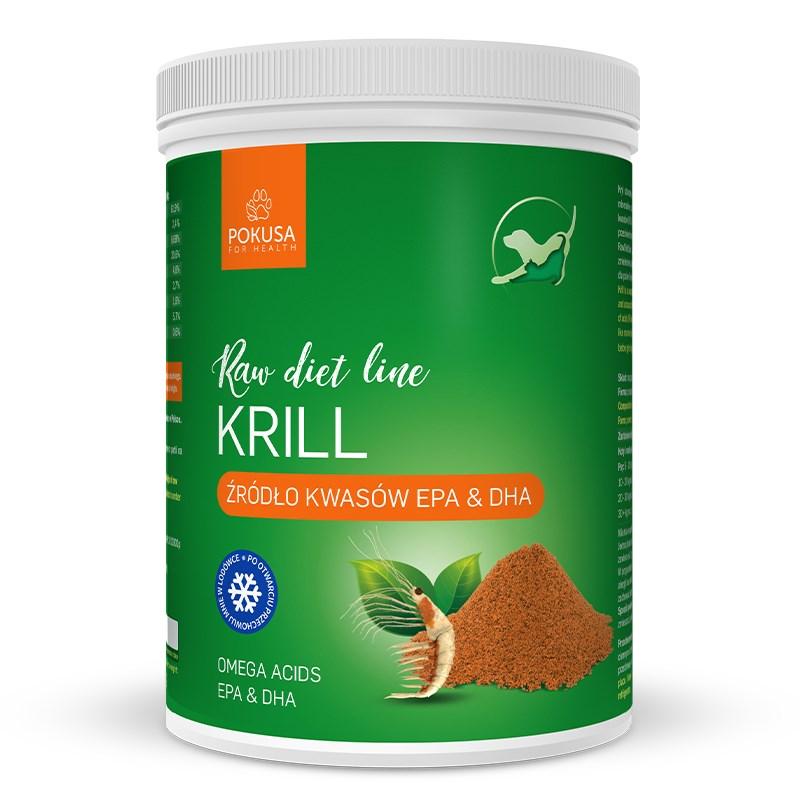 Kosttilskud til kat – POKUSA Raw Diet Line Krill 700 g