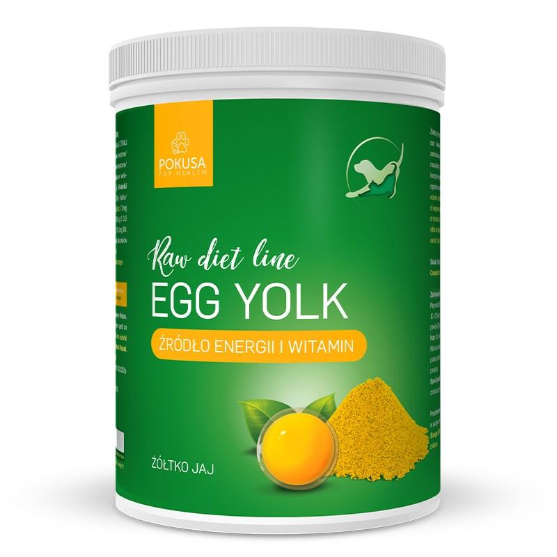 Kosttilskud til kat – POKUSA Raw Diet Line Æggeblomme 800 g