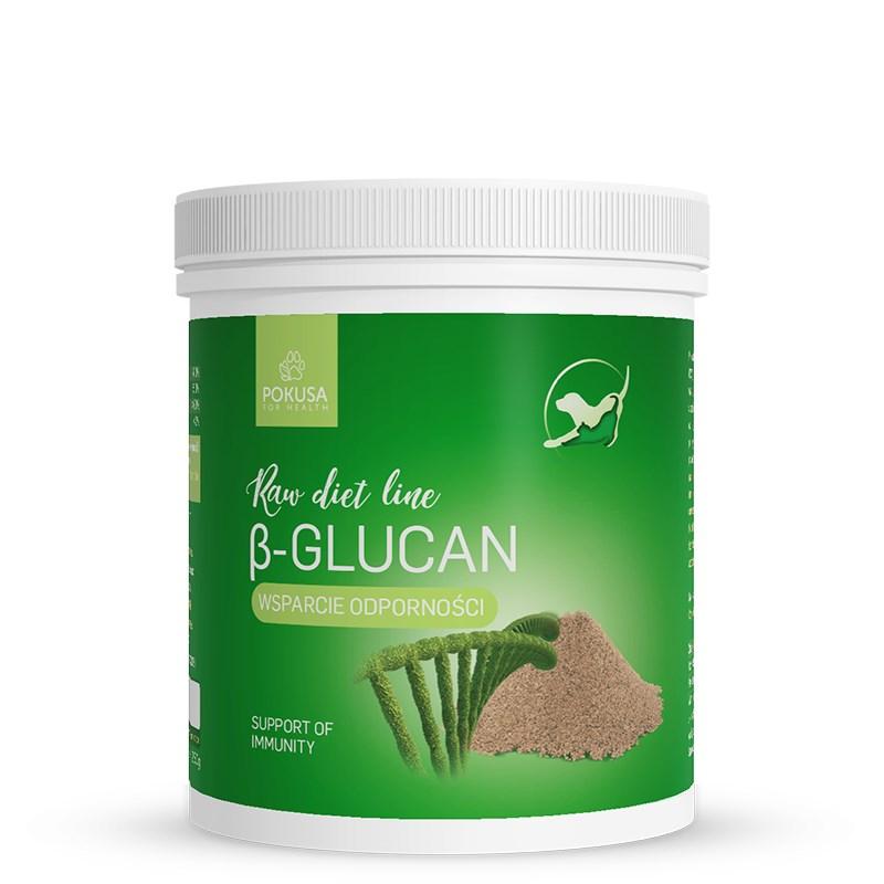 POKUSA RawDietLine Beta-Glucan - kosttilskud til hunde og katte - 250 g