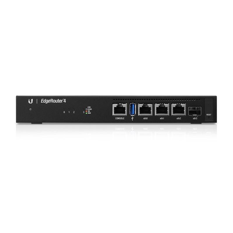 Router gigabit - Ubiquiti EdgeRouter 4, sort