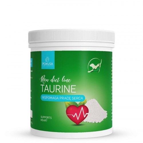 Kosttilskud til kat - POKUSA Raw Diet Line Taurin 400 g