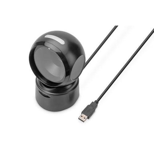 Stregkodescanner 2D desktop USB - DIGITUS