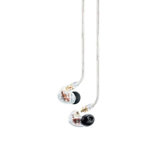 In-ear hovedtelefoner Shure SE535 - kablet, transparent