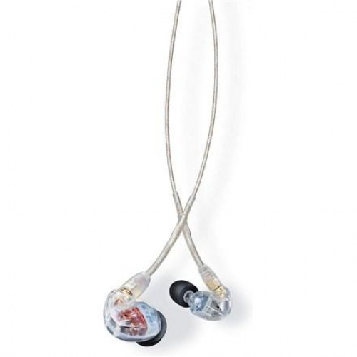 In-ear hovedtelefoner Shure SE535 - kablet, transparent