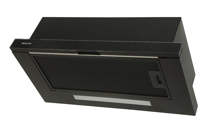 Emhætte teleskop MAAN Corona 2 Touch 60 cm - 315 m³/t, sort