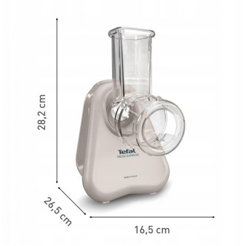 Elektrisk grøntsagssnitter Tefal Fresh Express DN853BE0 – 150 W, 3 tromler