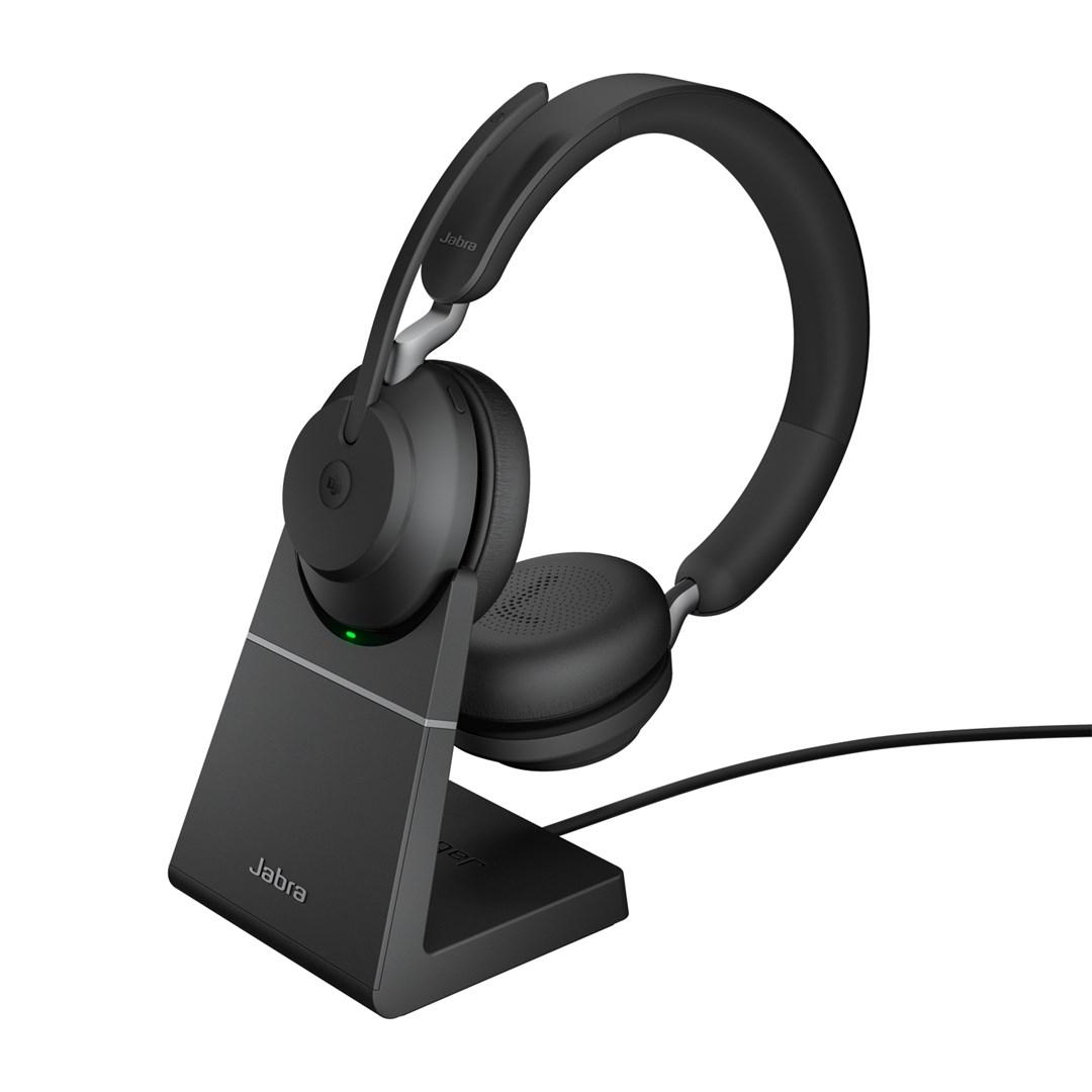 Headset Jabra Evolve2 65 MS Stereo - trådløst, sort
