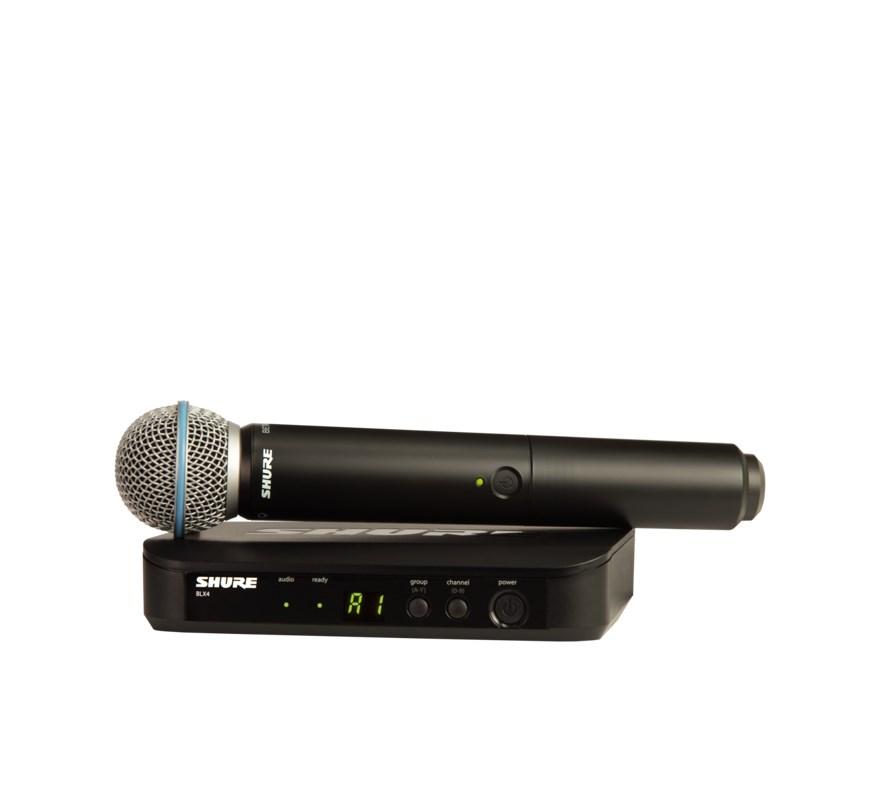 Trådløs vokalmikrofon Shure BLX24E/B58-H8E med Beta 58A