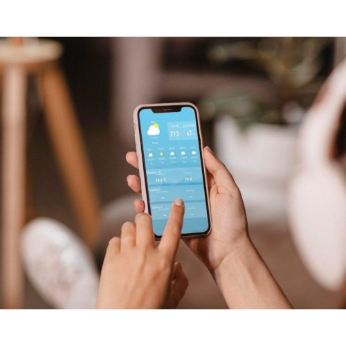 Vejrstation med app - Blaupunkt WS35BK, sort