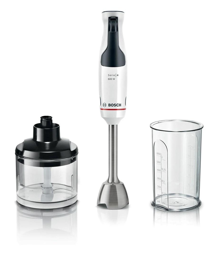 Stavblender Bosch Serie 4 MSM4W220 0,6 l - 600 W - hvid billede