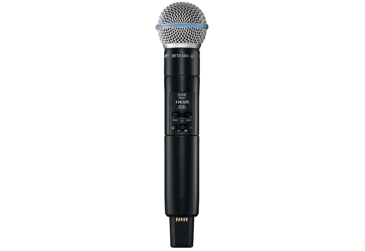 Trådløs håndsender Shure SLXD2/B58A, 470–514 MHz