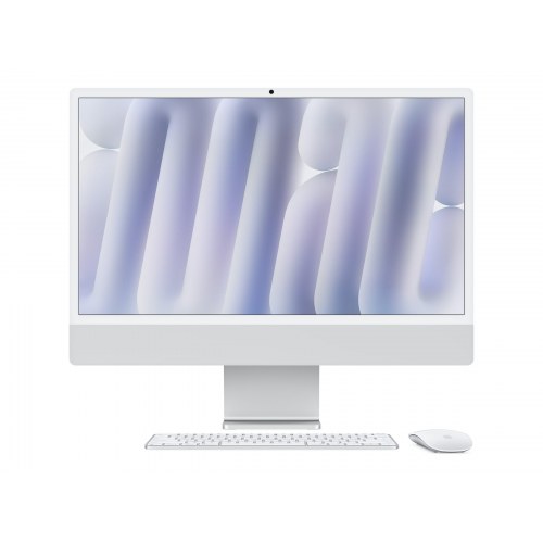 Stationær computer Apple iMac 24" 4,5K Retina AIO M4, 16 GB RAM, 512 GB SSD (sølv)