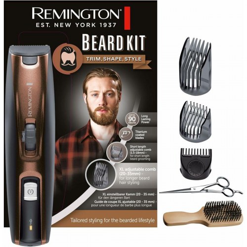 Hårtrimmer Remington MB4046 skægkit - brun