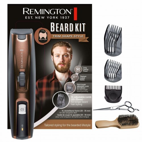 Hårtrimmer Remington MB4046 skægkit - brun