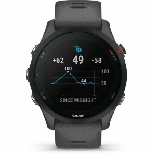 Smartwatch Garmin Forerunner 255 - grå, 46 mm, 1,3"