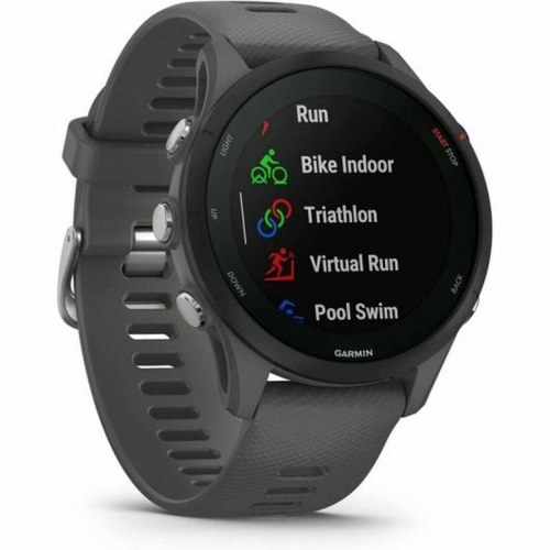 Smartwatch Garmin Forerunner 255 - grå, 46 mm, 1,3"