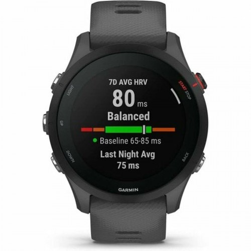 Smartwatch Garmin Forerunner 255 - grå, 46 mm, 1,3"