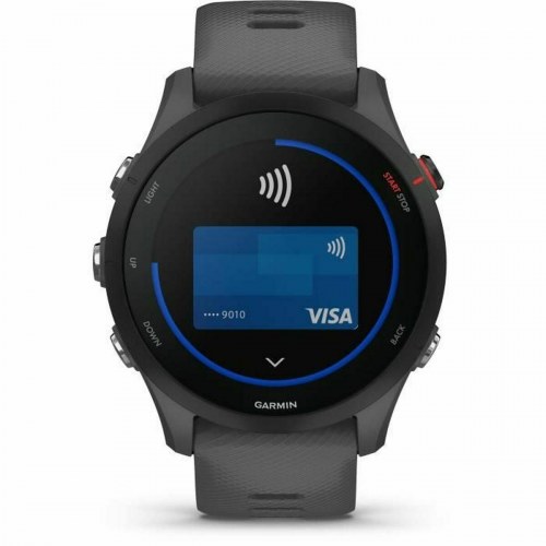 Smartwatch Garmin Forerunner 255 - grå, 46 mm, 1,3"