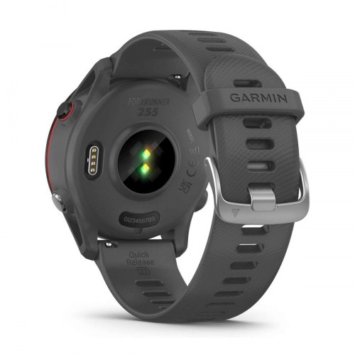 Smartwatch Garmin Forerunner 255 - grå, 46 mm, 1,3"