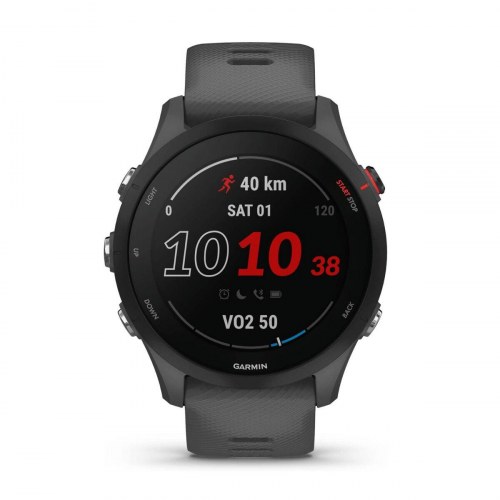 Smartwatch Garmin Forerunner 255 - grå, 46 mm, 1,3"