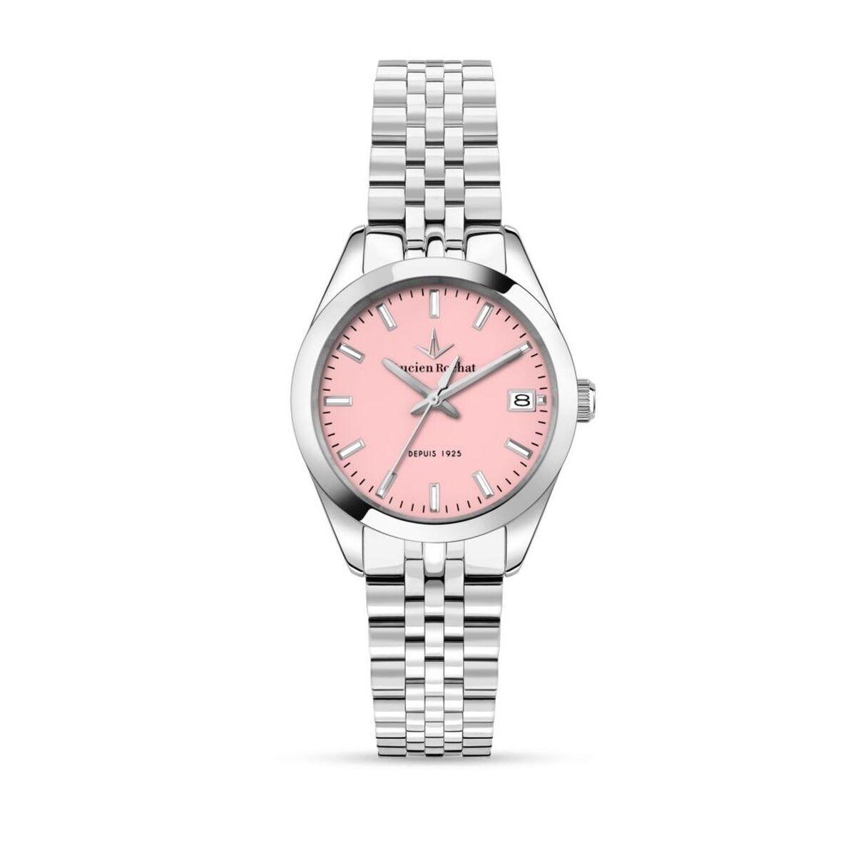Dameur Lucien Rochat R0453114523 - armbåndsur Ø 32 mm med pink skive