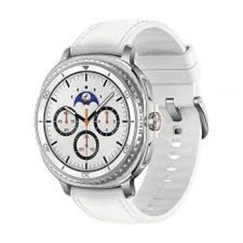 Smartwatch Samsung Galaxy Watch 8 Classic - hvid/sølv, 46 mm, 1,3"