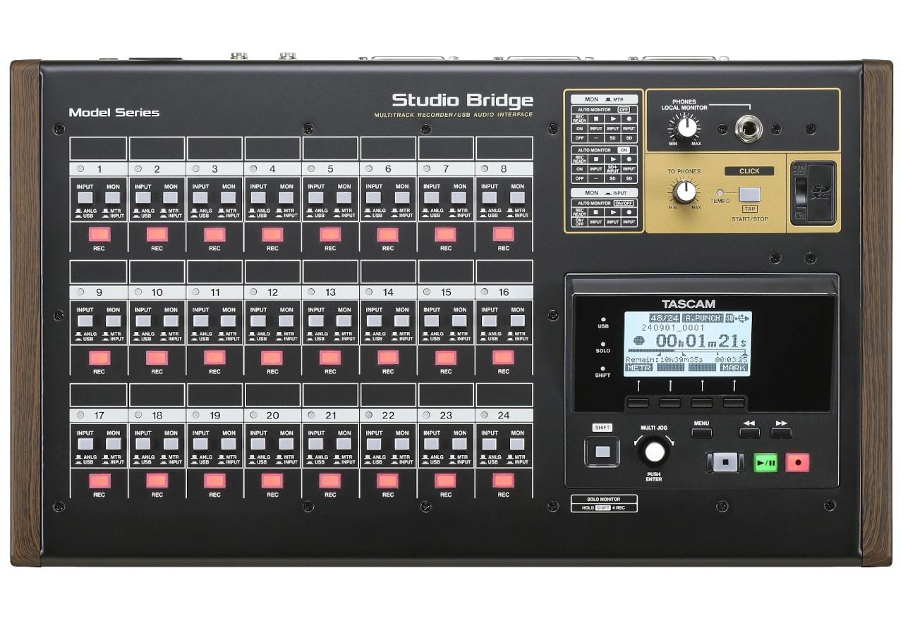 TASCAM Studio Bridge – 24-spors optager og USB audio/MIDI-interface