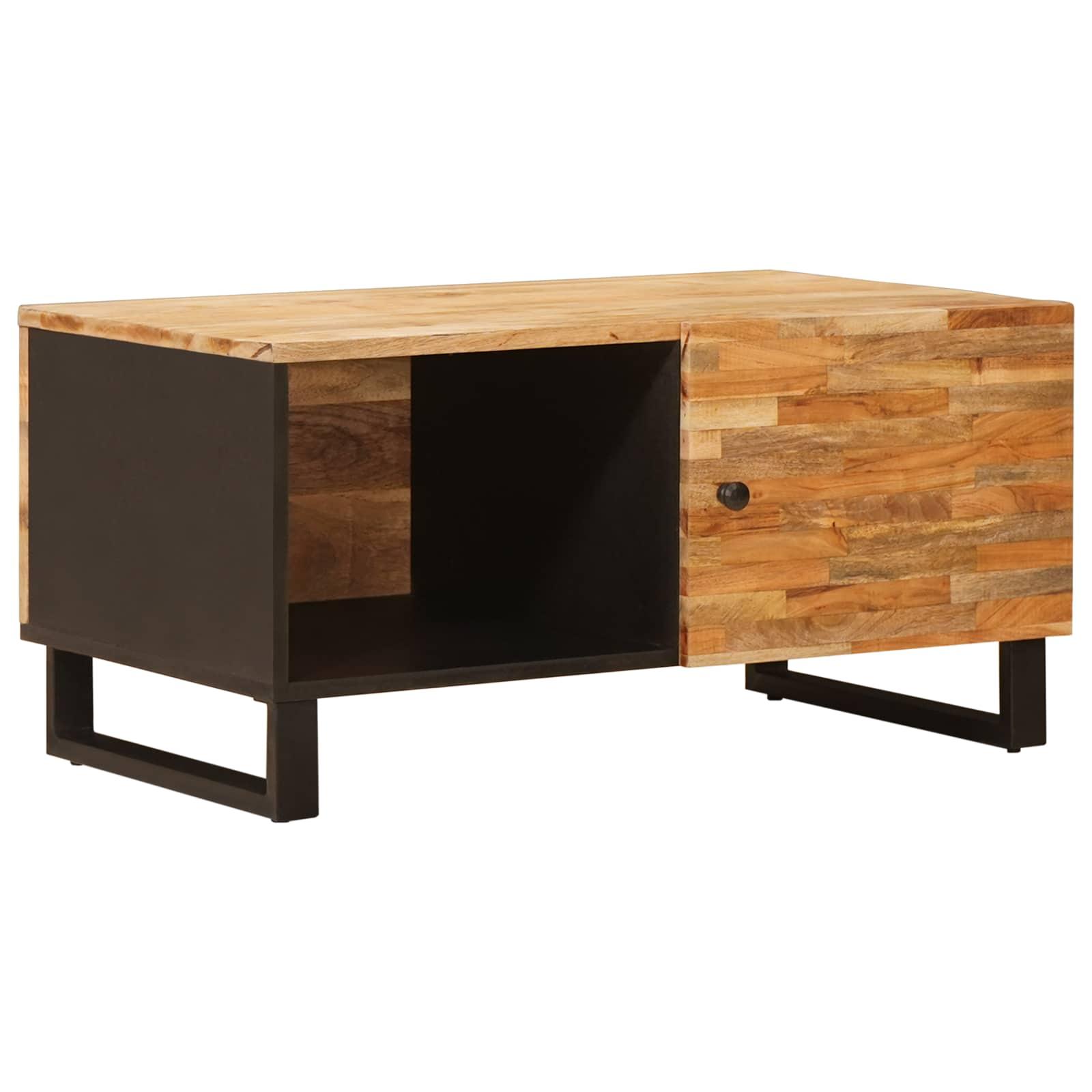 Sofabord Brun 88 x 52 x 12 cm Massivt mangotræ