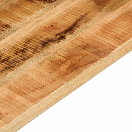 Bordplade i massivt mangotræ 140 x 40 x 2,5 cm