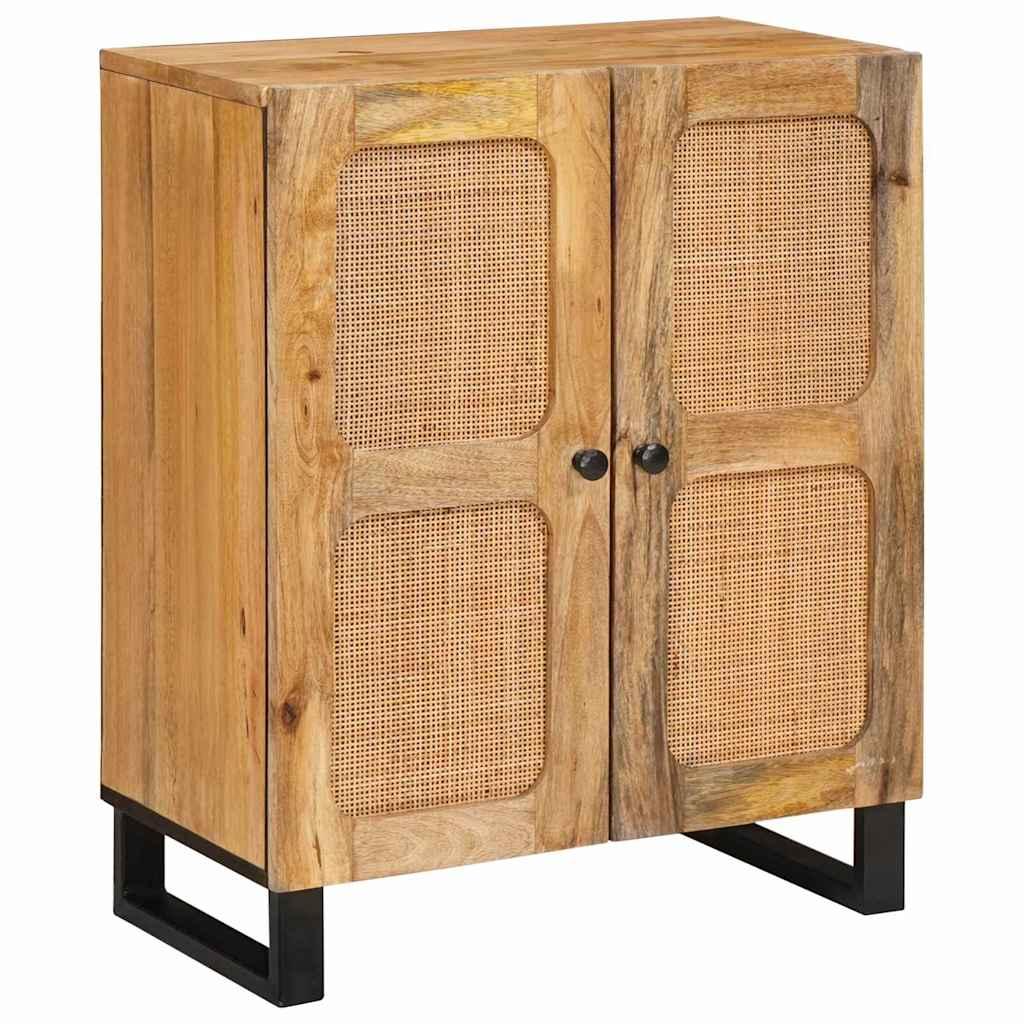 Sidebord Brun 60 x 33,5 x 75 cm Massivt mangotræ