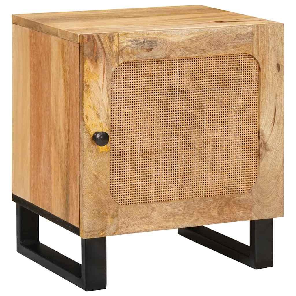 Natskab Naturfarvet 40 x 33,5 x 46 cm Massivt mangotræ