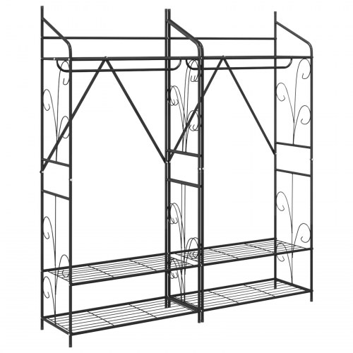 Åben Garderobe Ensfarvet