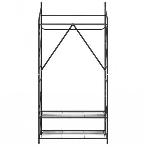 Åben Garderobe Ensfarvet