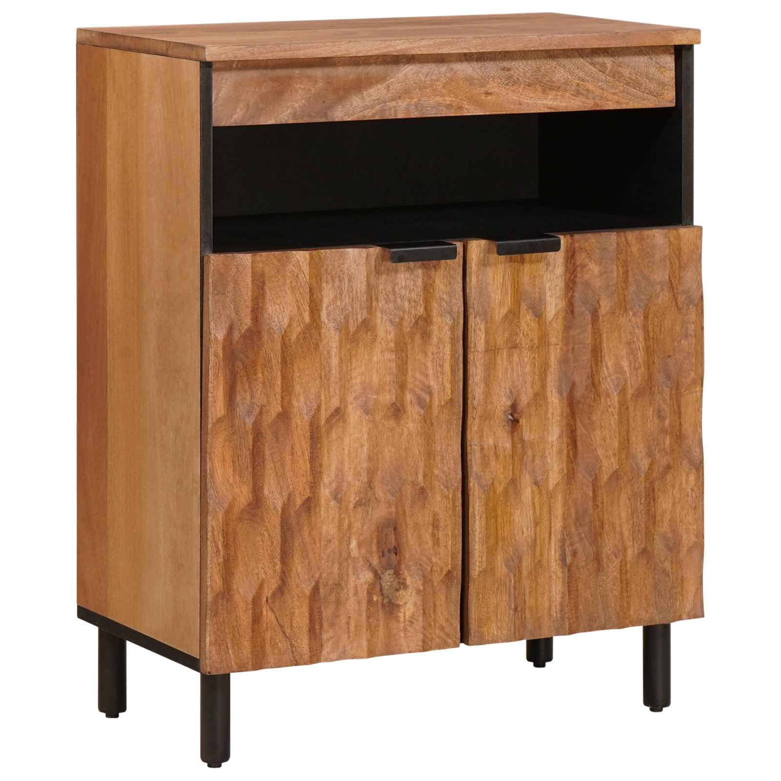 Sidebord Acacia Brun Finish