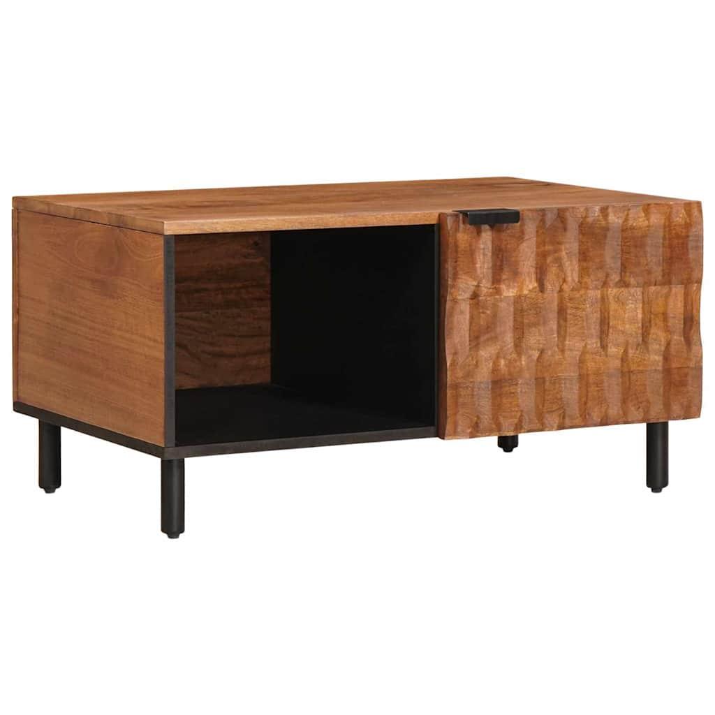 Sofabord Brun 80 x 50 x 40 cm Massivt mangotræ