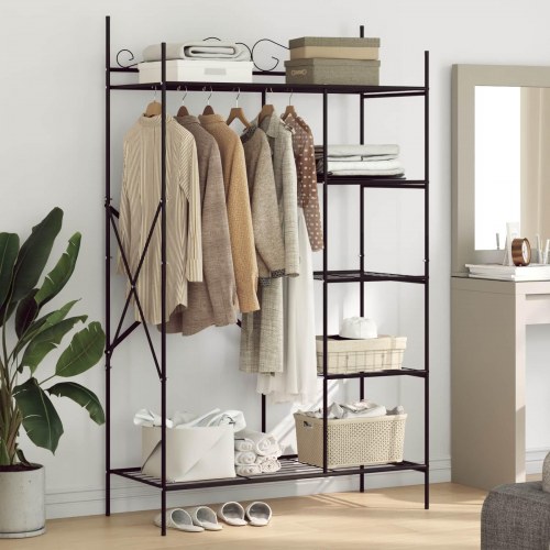 Åben Garderobe Ensfarvet