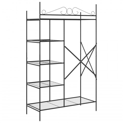 Åben Garderobe Ensfarvet