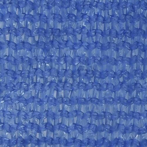 Solsejl 160 g/m² 3,5x3,5x4,9 m HDPE blå
