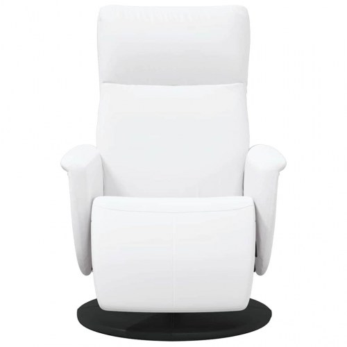 Massage Lænestol Hvid 71 x 90 x 105 cm Faux læder