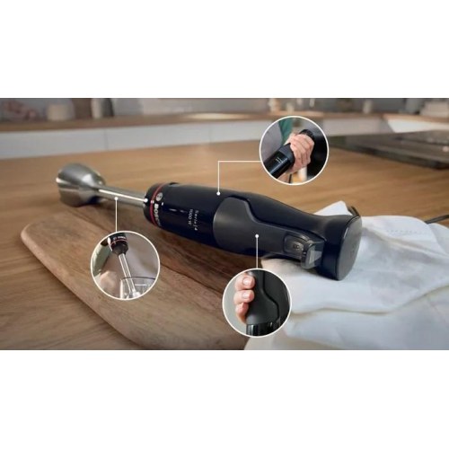 Bosch Serie 4 MSM4B6V2 stavblender 1,2 l – 1.000 W, sort