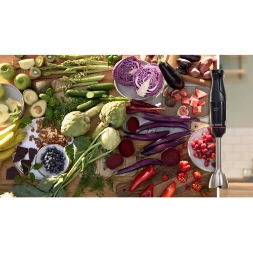 Bosch Serie 4 MSM4B6V2 stavblender 1,2 l – 1.000 W, sort