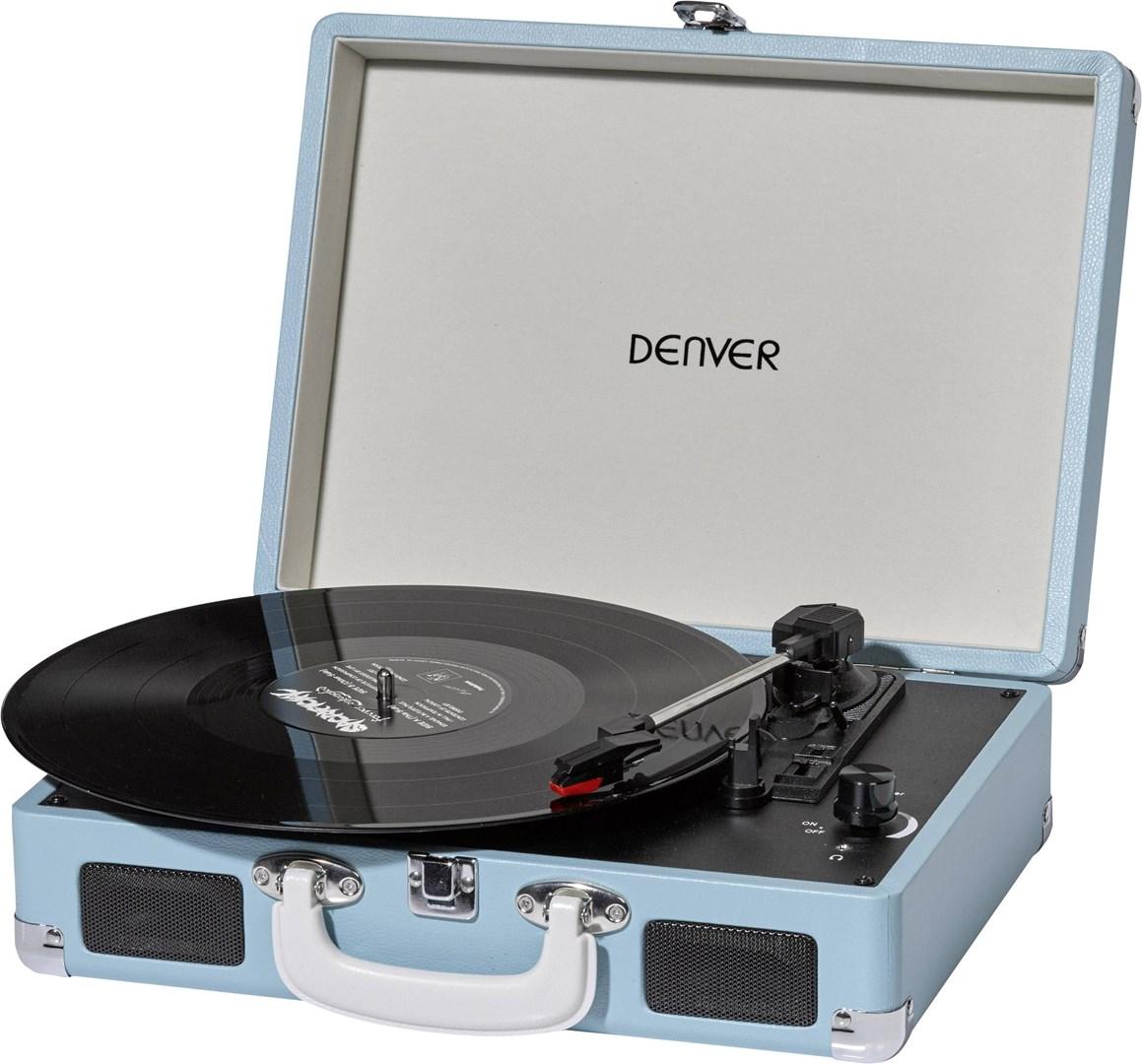 Denver VPL-120 pladespiller i kuffertdesign billede