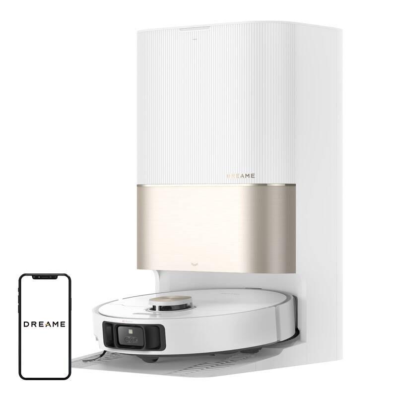 Dreame X40 Ultra robotstøvsuger med moppe – hvid