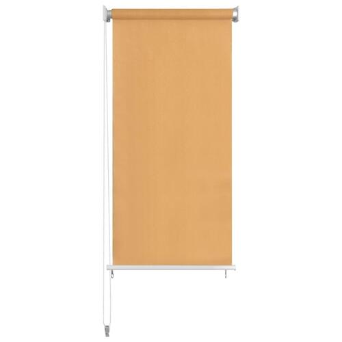 Udendørs rullegardin 60x140 cm beige