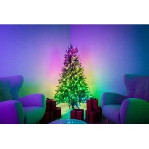 Twinkly Regal forlyspyntet juletræ 150 cm - 270 RGB LED, Bluetooth/Wi‑Fi
