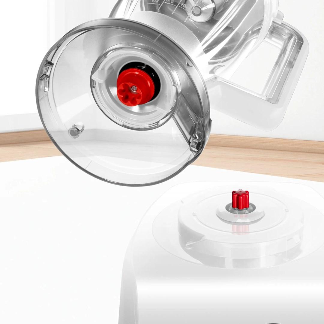 Bosch MultiTalent 8 MC812W501 foodprocessor – 1.000 W, 3,9 l, hvid, indbygget vægt billede